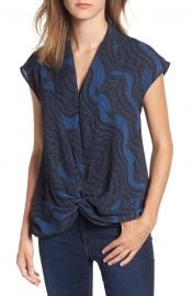 Trouv   Twist Front Knot Top at Nordstrom